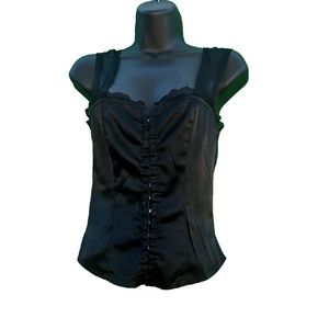 HeartSoul Black Corset Camisole (Small)